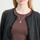 Frederick Grove Snake Pendant Necklace in Silver 