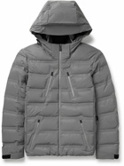 Aztech Mountain - Nuke Suit Quilted Hooded Down Ski Jacket - Gray
