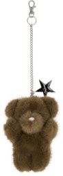 VAQUERA Brown Teddy Bear Keychain