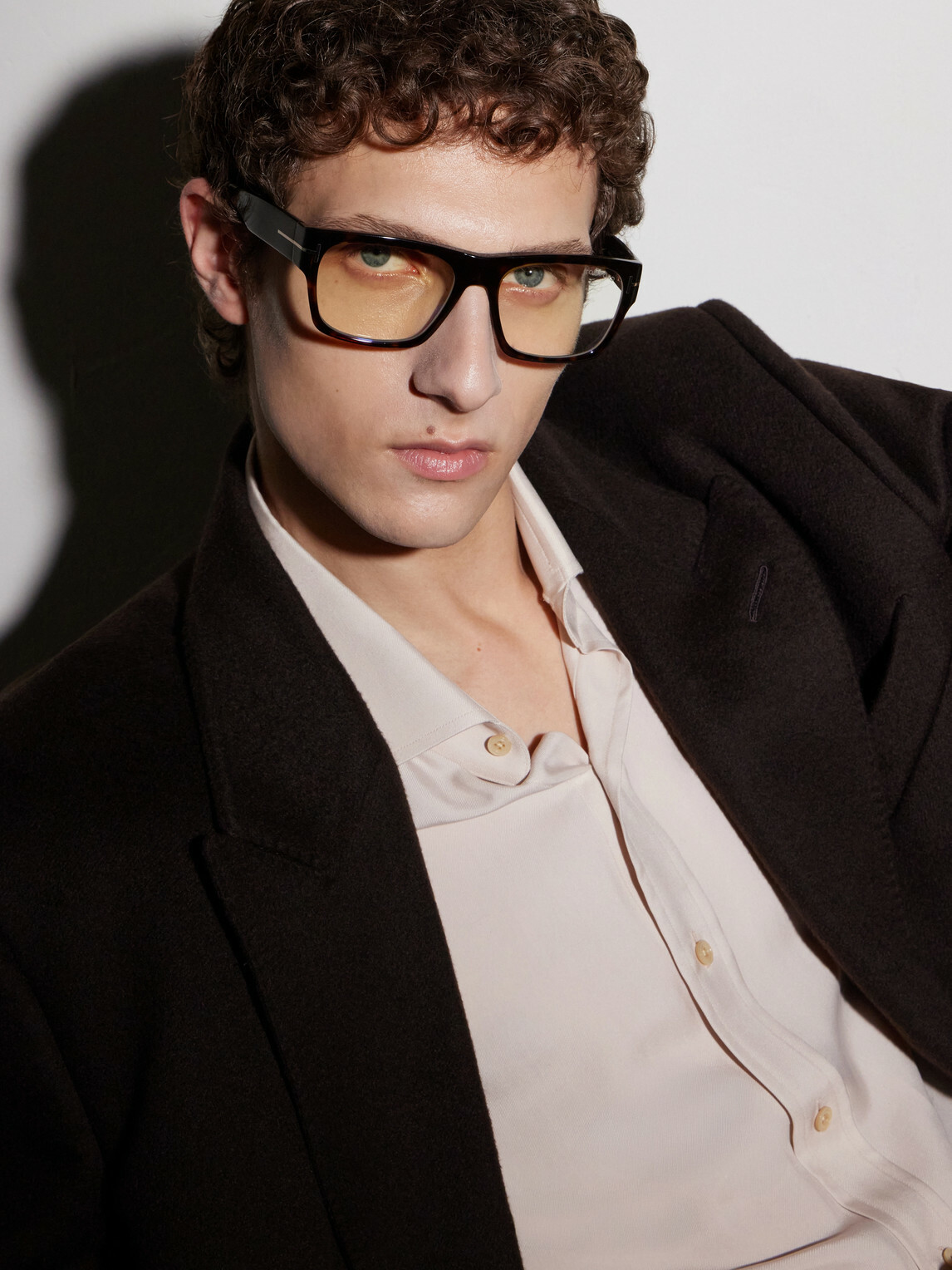 TOM FORD - Square-Frame Acetate Glasses