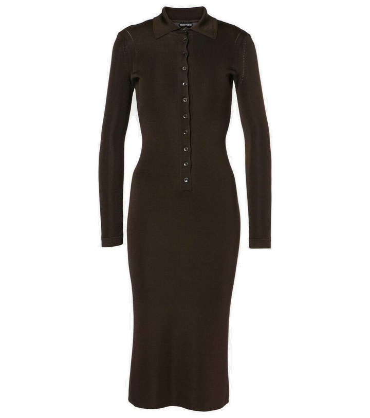 Photo: Tom Ford Midi polo dress