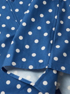 YMC - Malick Camp-Collar Paisley-Print Cotton Shirt - Blue