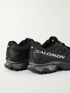 Salomon - XT-4 OG Rubber-Trimmed Mesh Sneakers - Black