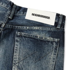 Neighborhood - Block Savage Distressed Denim Jeans - Blue
