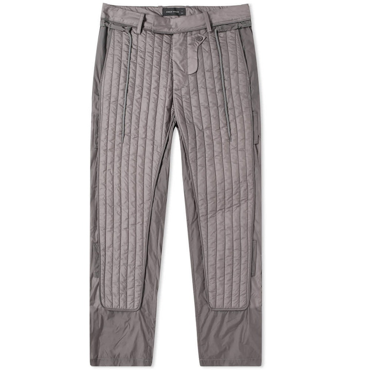 Photo: Craig Green Quilted Skin Trouser