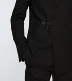 Givenchy - Padlock wool single-breasted blazer