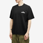 Neighborhood Men's 4 Printed T-Shirt in Black