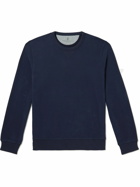 Brunello Cucinelli - Cotton-Jersey Sweatshirt - Blue