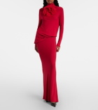 Magda Butrym Draped jersey gown