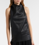 Stouls Aurea leather top