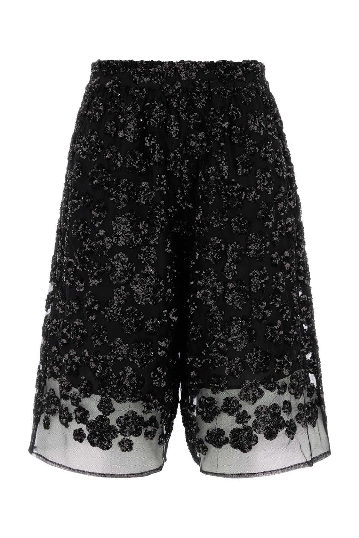 パンツ Cecilie Bahnsen BOYFRIEND SHORTS Cecilie Bahnsen Black Linea Boyfriend Shorts Cecilie Bahnsen