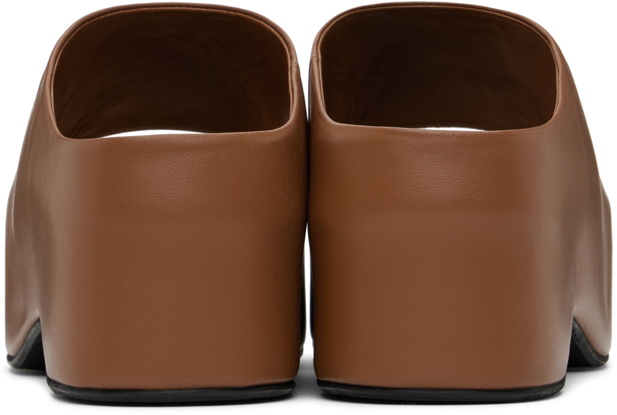 Marni Brown Platform Heeled Sandals