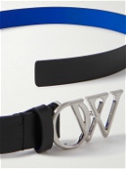 Off-White - 3cm Leather Belt - Black