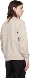 HELIOT EMIL Beige Limited Edition Crewneck Sweatshirt
