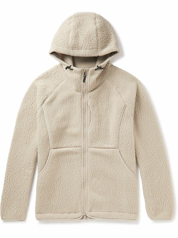 Photo: Snow Peak - Polartec® Fleece Hooded Jacket - Neutrals