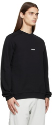 MSGM Black Micro Logo Sweatshirt