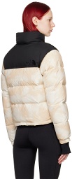 The North Face White 1992 Nuptse Reversible Down Jacket
