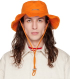 Jacquemus Orange 'Le Bob Artichaut' Bucket Hat