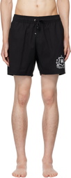 AMIRI Black 'Club AMIRI' Swim Shorts