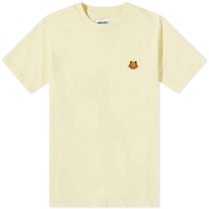 Photo: Kenzo Men's Tiger Crest T-Shirt in Ivory