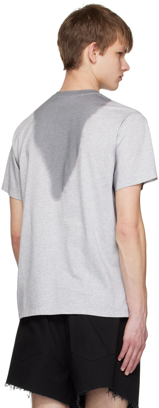 【関税込み】LGN Louis Gabriel Nouchi ホワイト Slash Tシャツ White Slash T-Shirt by LGN Louis Gabriel Nouchi on Sale