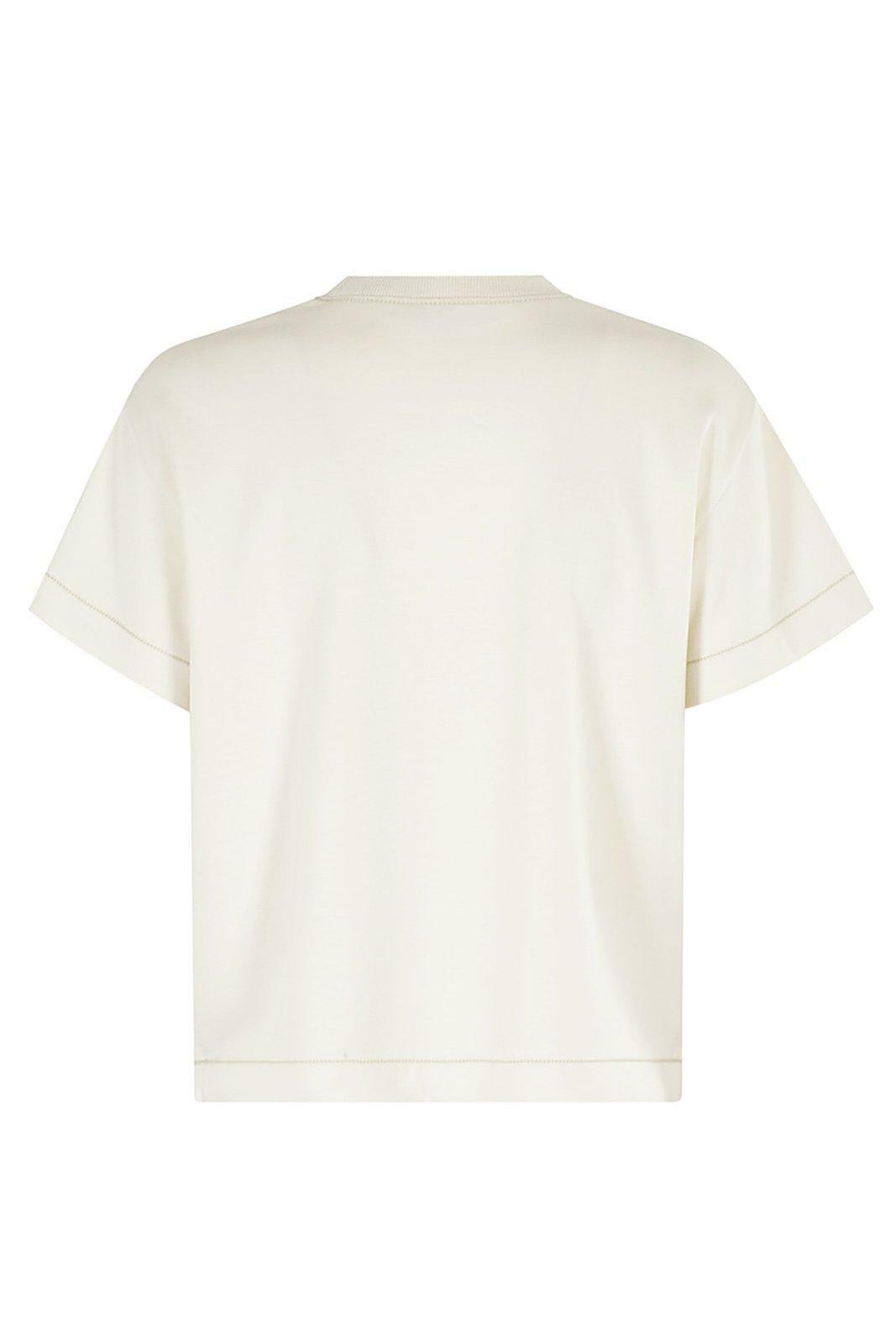 Sweatshirt in double wool and cotton jersey