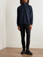 Lululemon - Steady State Cotton-Blend Jersey Half-Zip Sweatshirt - Blue