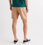 AMI PARIS - Cotton-Gabardine Shorts - Neutrals