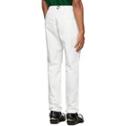 Spencer Badu White Twill Cargo Pants