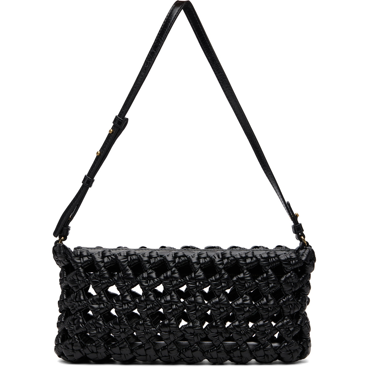 Bottega Veneta Black Square Knot 20 Bag