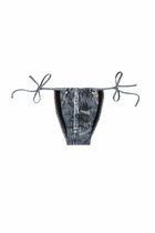Diesel Bikini bottoms with jean trompe l'oeil - Panties Womens in Blue