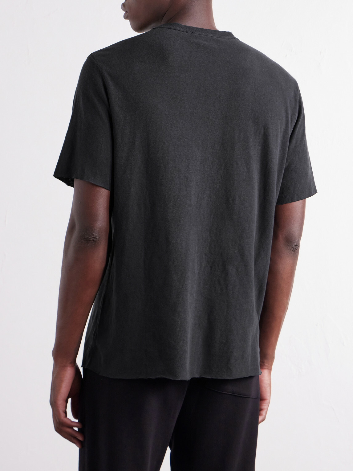 James Perse - Slub Cotton-Jersey T-Shirt - Black
