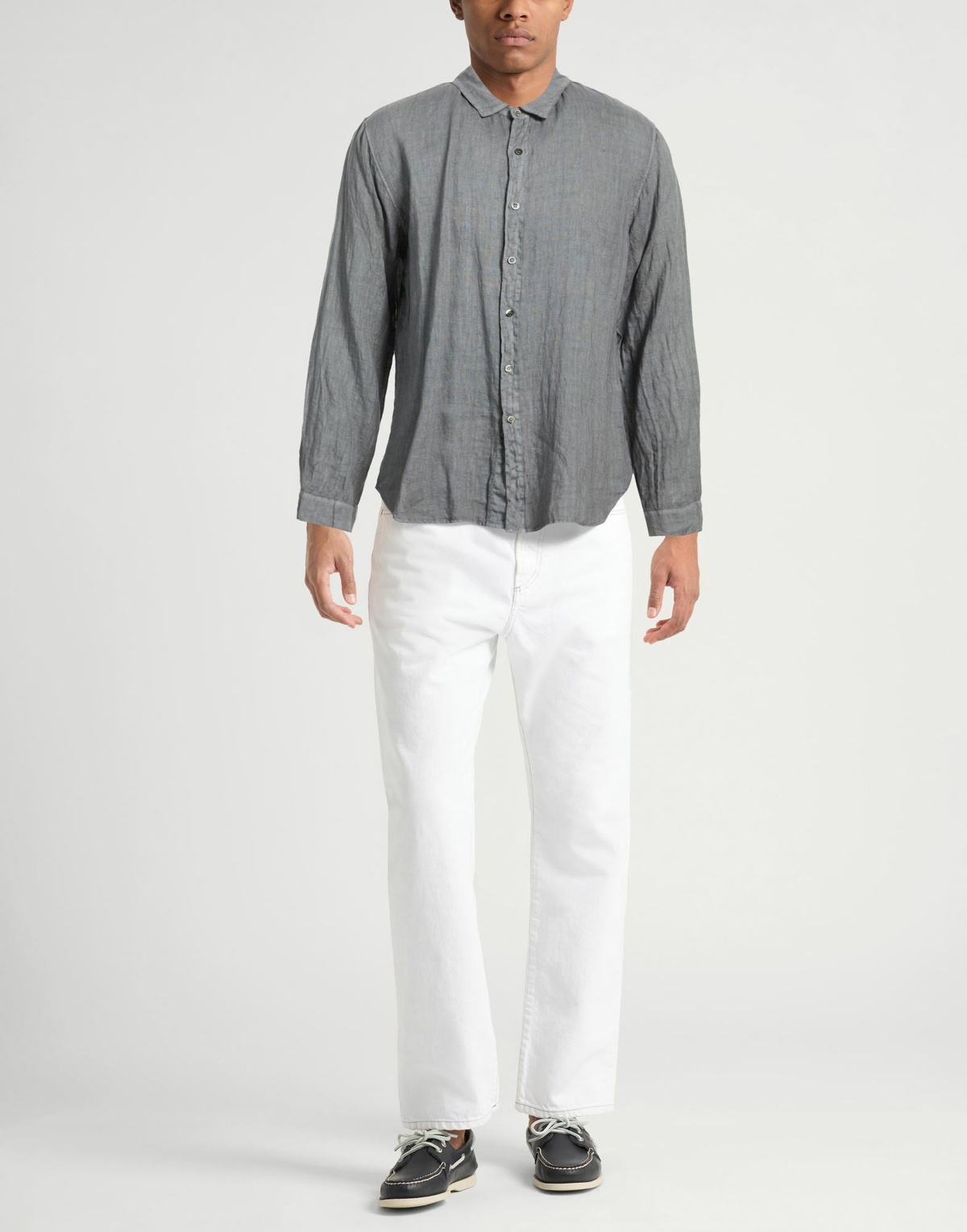 Crossley Mens Shirt in Grey