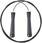 Nike Black Intensity Speed Rope, 9 ft