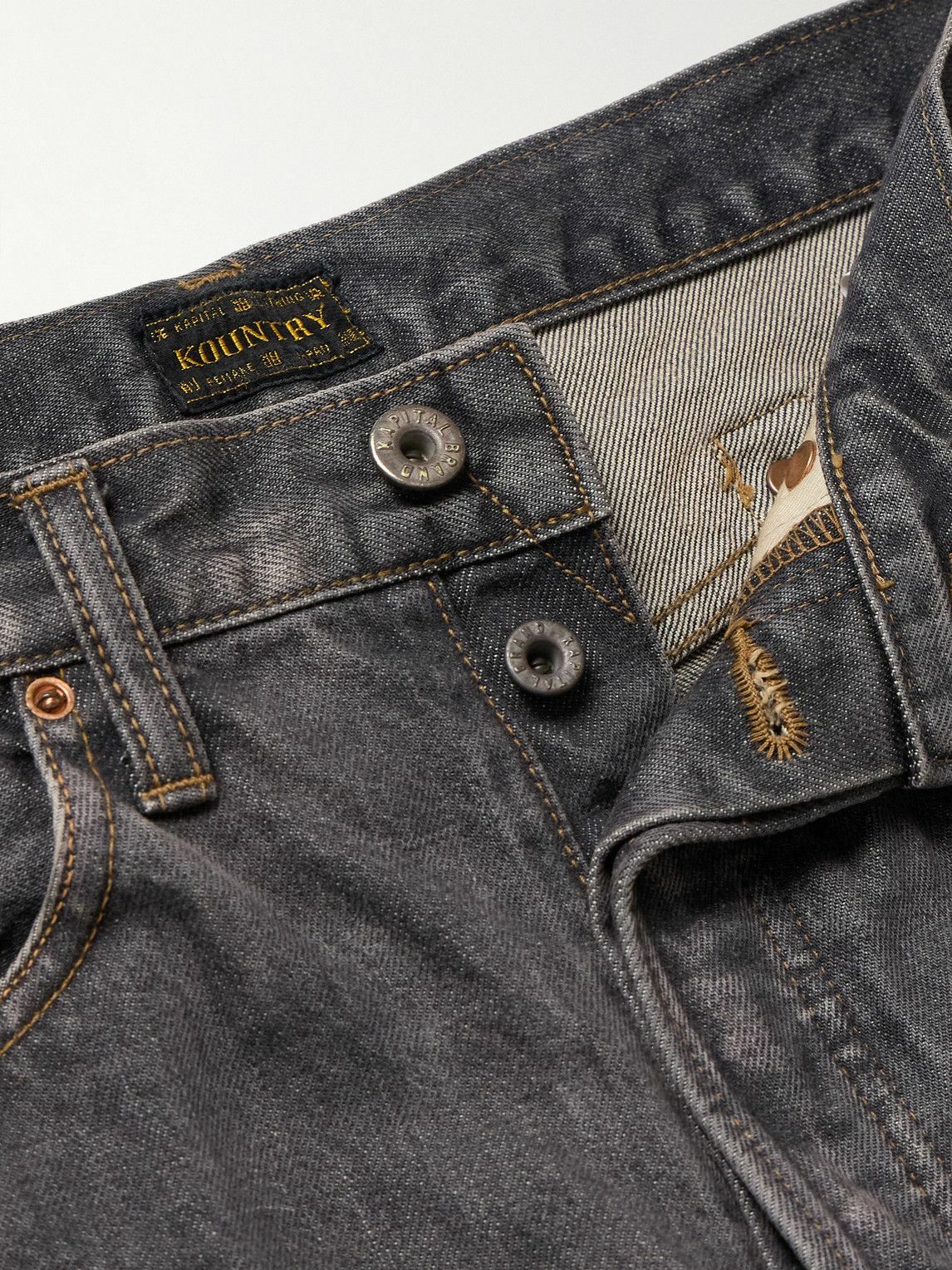 KAPITAL　キャピタル　ジーンズ　サイズ33 Yahoo!オークション - 色落ち最高 KAPITAL キャピタル デニム サイズ33