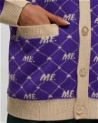 Melody Ehsani Me. Monogram Cardigan   Magic Purple Purple - Womens - Zippers & Cardigans