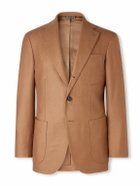 J. Mueser - Wool and Cashmere-Blend Blazer - Brown