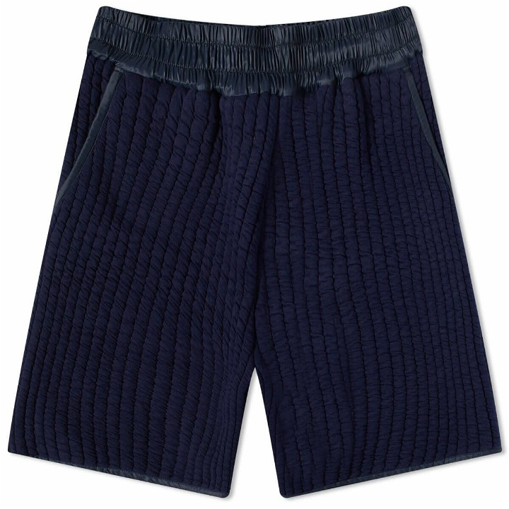 Photo: Jil Sander Quilted Shorts in Blue