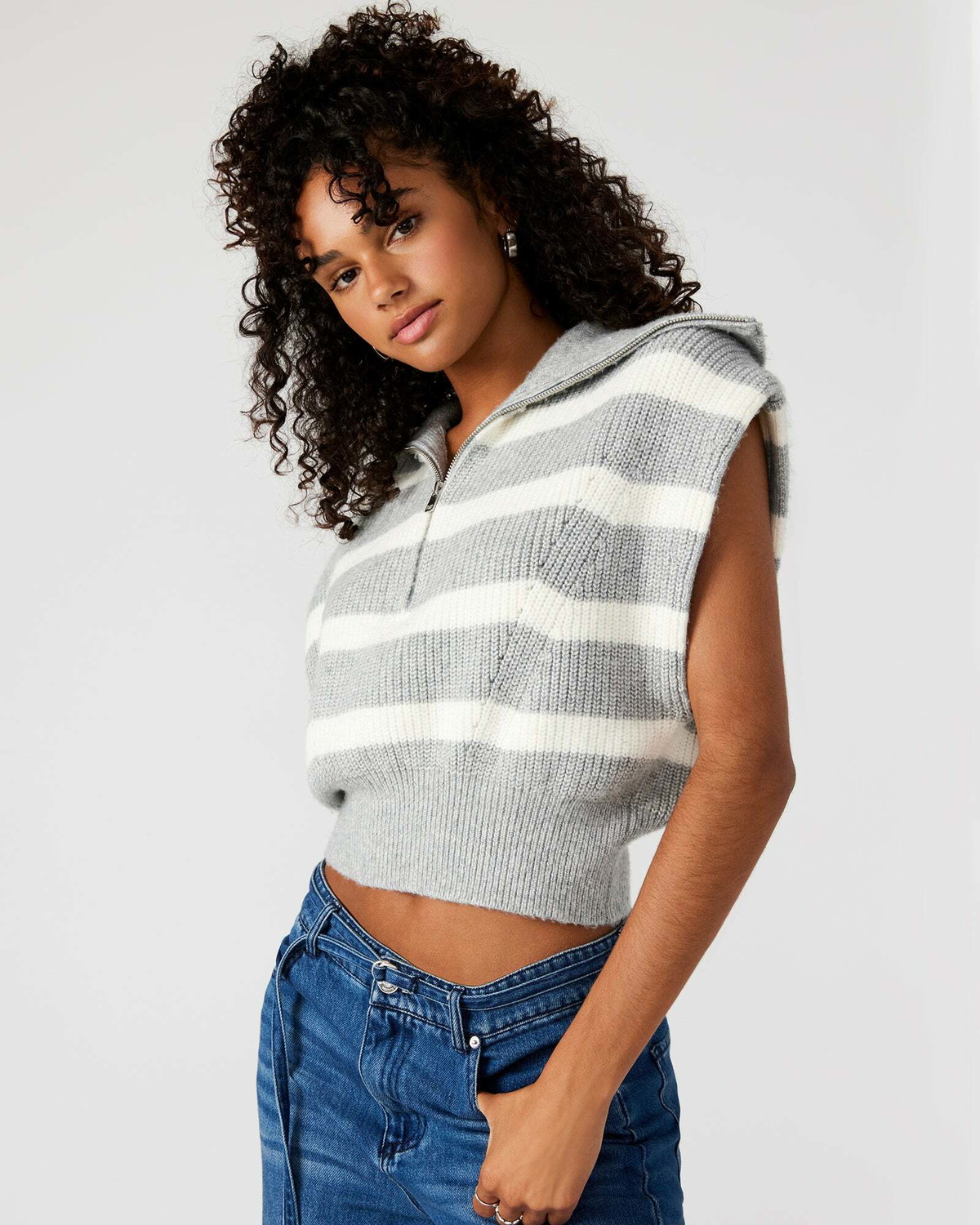 Steve Madden Marant Sweater in Grey