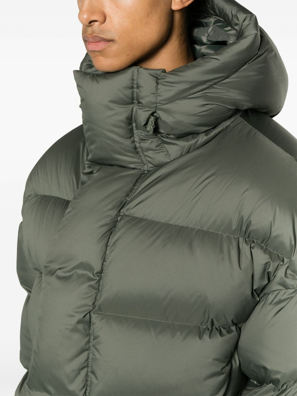 ENTIRE STUDIOS Green MML Down Puffer Jacket