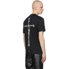 Givenchy Black Slim Fit Cross T-Shirt