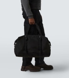 Moncler Leather-trimmed canvas duffel bag