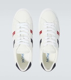 Moncler Monaco faux leather sneakers