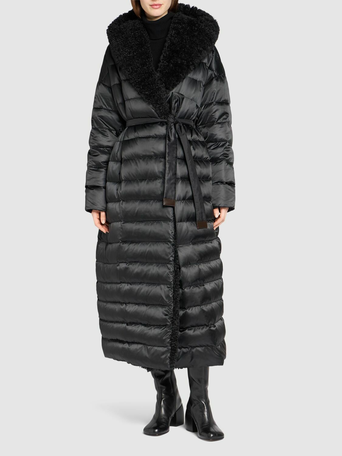 MAX MARA Novem Waterproof Down Long Jacket Max Mara