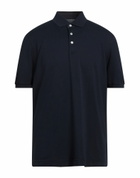 Fedeli Mens Polo shirt in Midnight blue