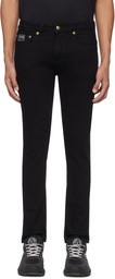 Versace Jeans Couture Black V-Emblem Jeans