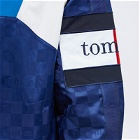 Tommy Jeans Men's Monogram Colourblock Track Jacket in Blue