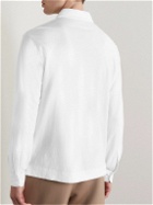 Massimo Alba - Ischia Cotton-Jersey Polo Shirt - White