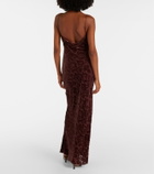 Veronica Beard Jolynn jacquard maxi dress