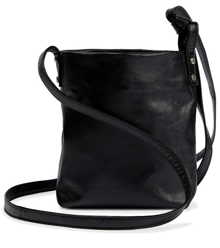Photo: Ann Demeulemeester - Leather bucket bag